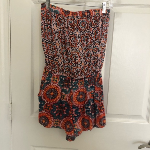 Strapless romper - Picture 1 of 3